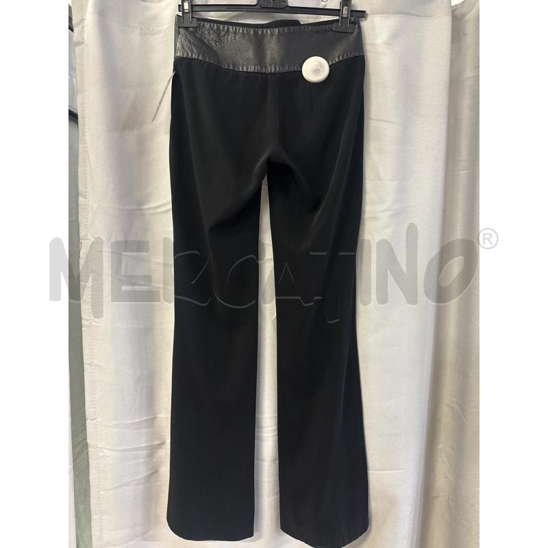 PANTALONE DONNA ELISABETTA FRANCHI NERO TG.40 CINTURINO PELLE | Mercatino dell'Usato Vinci - fraz. sovigliana 4
