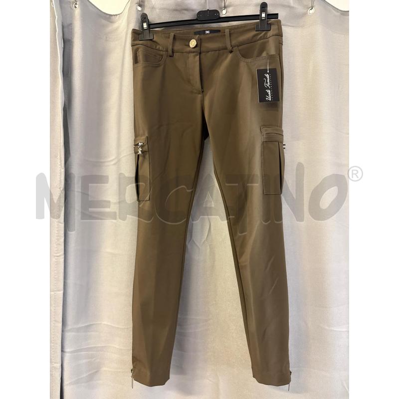PANTALONE DONNA ELISABETTA FRANCHI VERDI TG.42 TASCONI | Mercatino dell'Usato Vinci - fraz. sovigliana 1
