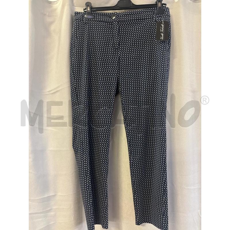PANTALONE DONNA EMME MARELLA BLU RIGHINI BIANCHI TG.44 | Mercatino dell'Usato Vinci - fraz. sovigliana 1