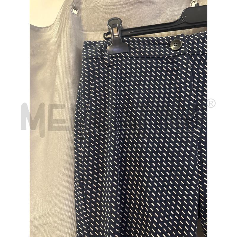 PANTALONE DONNA EMME MARELLA BLU RIGHINI BIANCHI TG.44 | Mercatino dell'Usato Vinci - fraz. sovigliana 2