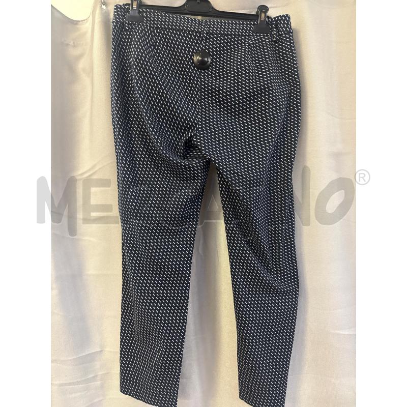 PANTALONE DONNA EMME MARELLA BLU RIGHINI BIANCHI TG.44 | Mercatino dell'Usato Vinci - fraz. sovigliana 3