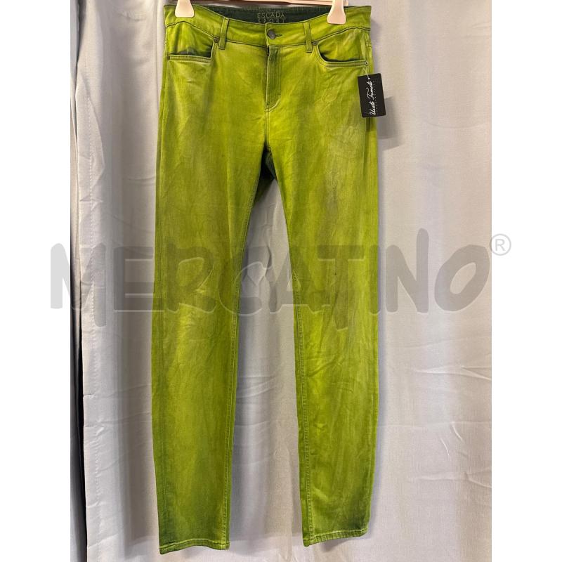 PANTALONE DONNA ESCADA SPORT VERDI TG.40 | Mercatino dell'Usato Vinci - fraz. sovigliana 1
