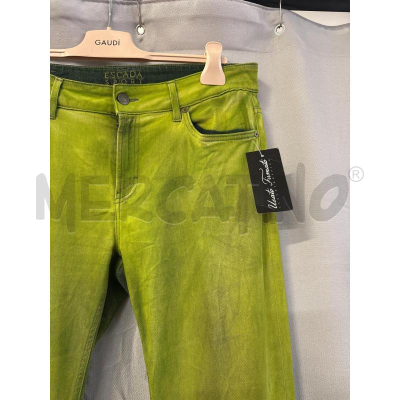 PANTALONE DONNA ESCADA SPORT VERDI TG.40 | Mercatino dell'Usato Vinci - fraz. sovigliana 2