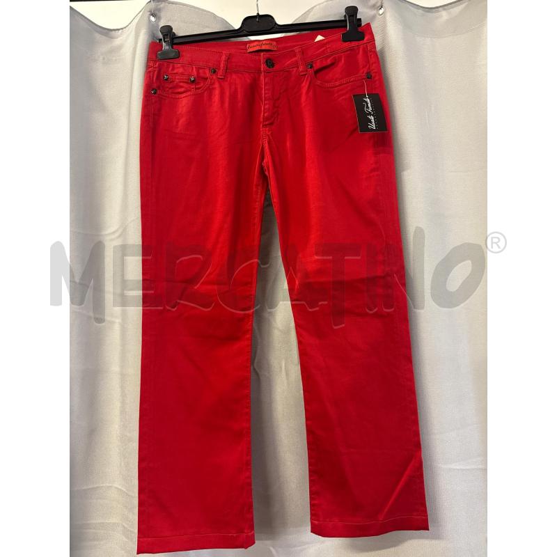 PANTALONE DONNA FIORUCCI FOREVER ROSSI TG.30 | Mercatino dell'Usato Vinci - fraz. sovigliana 1