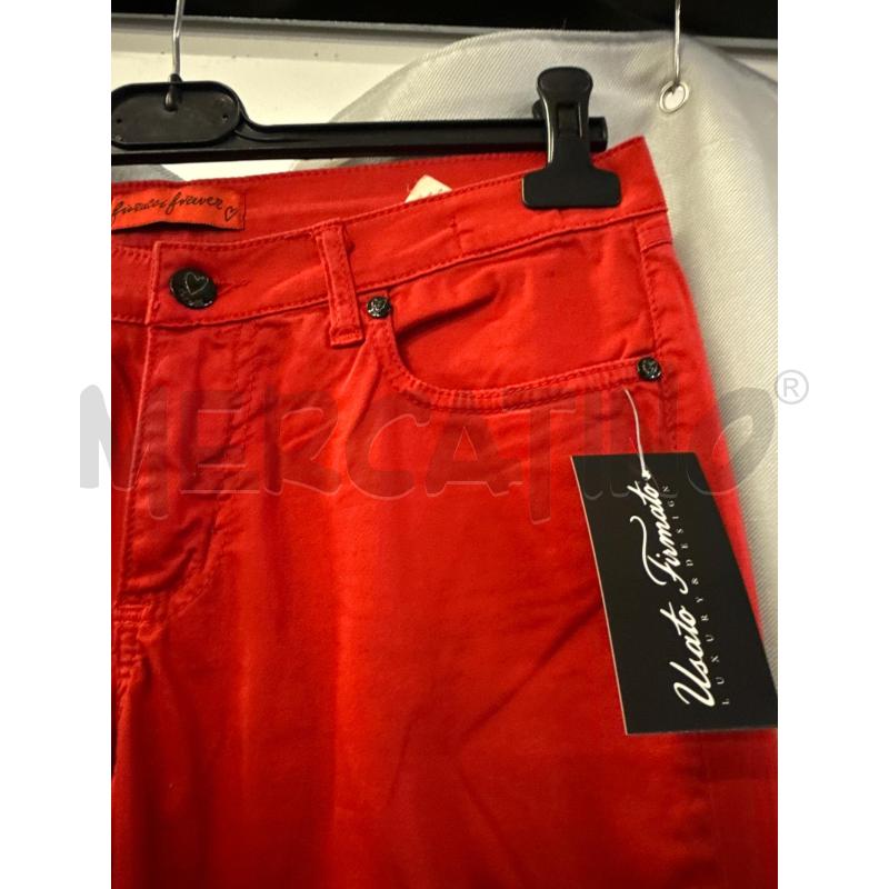 PANTALONE DONNA FIORUCCI FOREVER ROSSI TG.30 | Mercatino dell'Usato Vinci - fraz. sovigliana 2