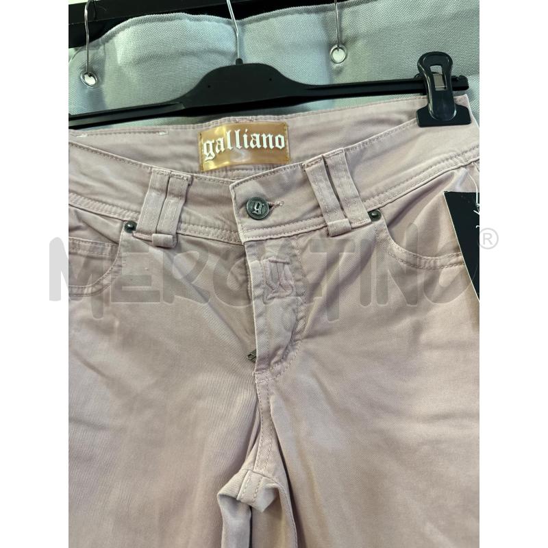 PANTALONE DONNA GALLIANO ROSA TG.26/40 | Mercatino dell'Usato Vinci - fraz. sovigliana 2