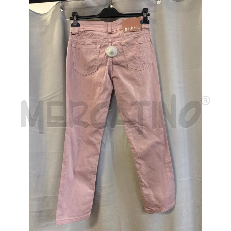PANTALONE DONNA GALLIANO ROSA TG.26/40 | Mercatino dell'Usato Vinci - fraz. sovigliana 3