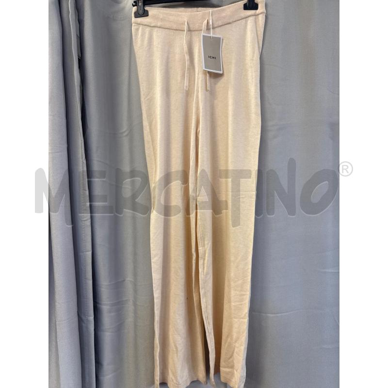PANTALONE DONNA ICHI CREMA NUOVI TG.S  | Mercatino dell'Usato Vinci - fraz. sovigliana 1