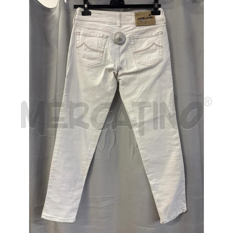 PANTALONE DONNA JACOB COHEN BIANCHI TG.26 | Mercatino dell'Usato Vinci - fraz. sovigliana 2