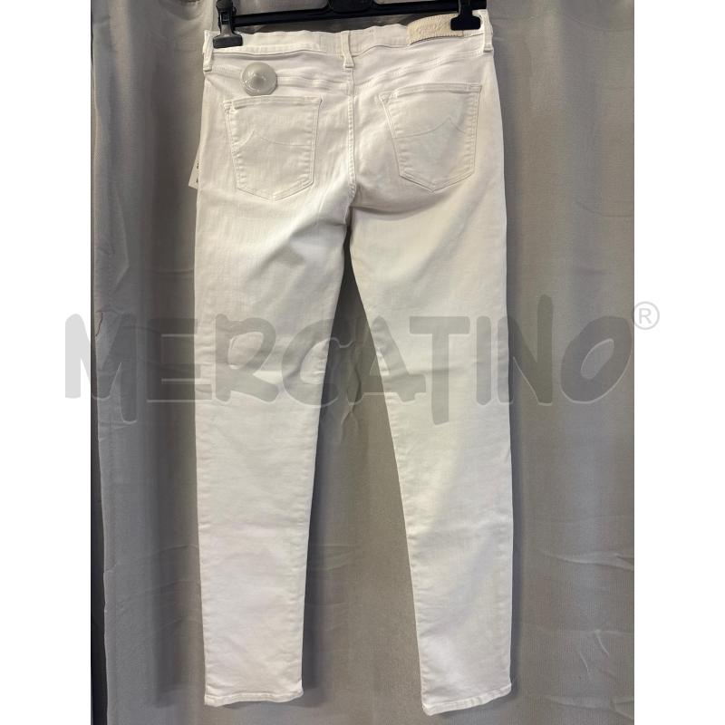 PANTALONE DONNA JACOB COHEN BIANCHI TG.32 | Mercatino dell'Usato Vinci - fraz. sovigliana 3