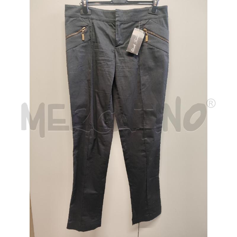 PANTALONE DONNA JUST CAVALLI NERI TG.42 TASCHINE ZIP | Mercatino dell'Usato Vinci - fraz. sovigliana 1