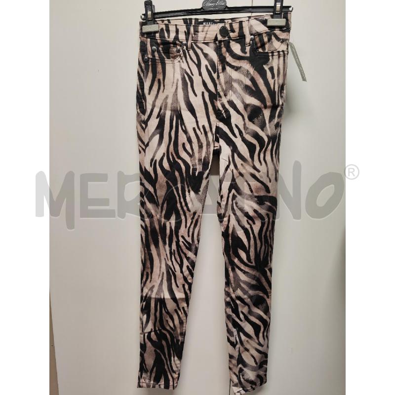 PANTALONE DONNA MARCIANO ZEBRATA BEIGE TG.37 | Mercatino dell'Usato Vinci - fraz. sovigliana 1
