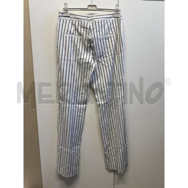 PANTALONE DONNA MARELLA PANNA RIGHE NERE TG.44 | Mercatino dell'Usato Vinci - fraz. sovigliana 2