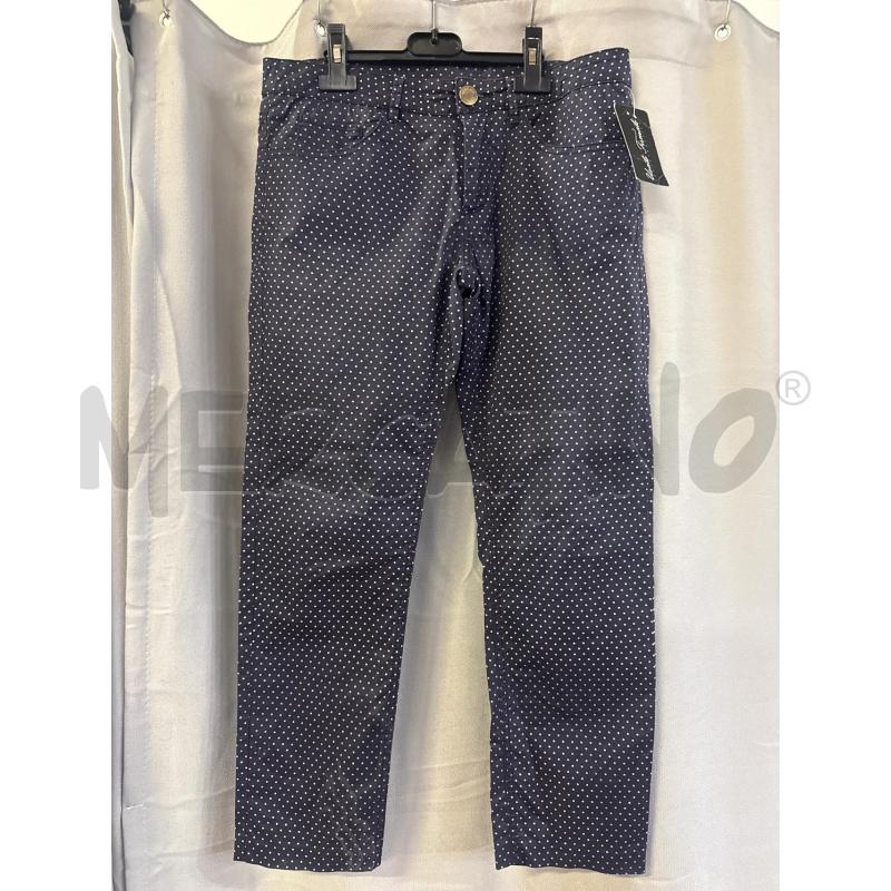 PANTALONE DONNA MAX&CO BLU POIS BIANCHI TG.44 | Mercatino dell'Usato Vinci - fraz. sovigliana 1