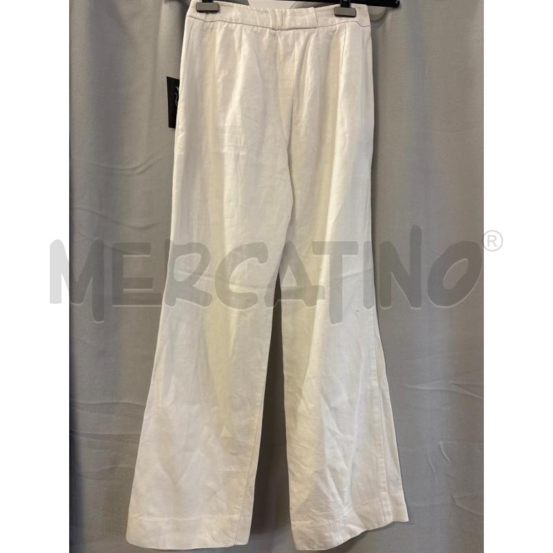 PANTALONE DONNA MAX MARA LINO PANNA TG.38 | Mercatino dell'Usato Vinci - fraz. sovigliana 2