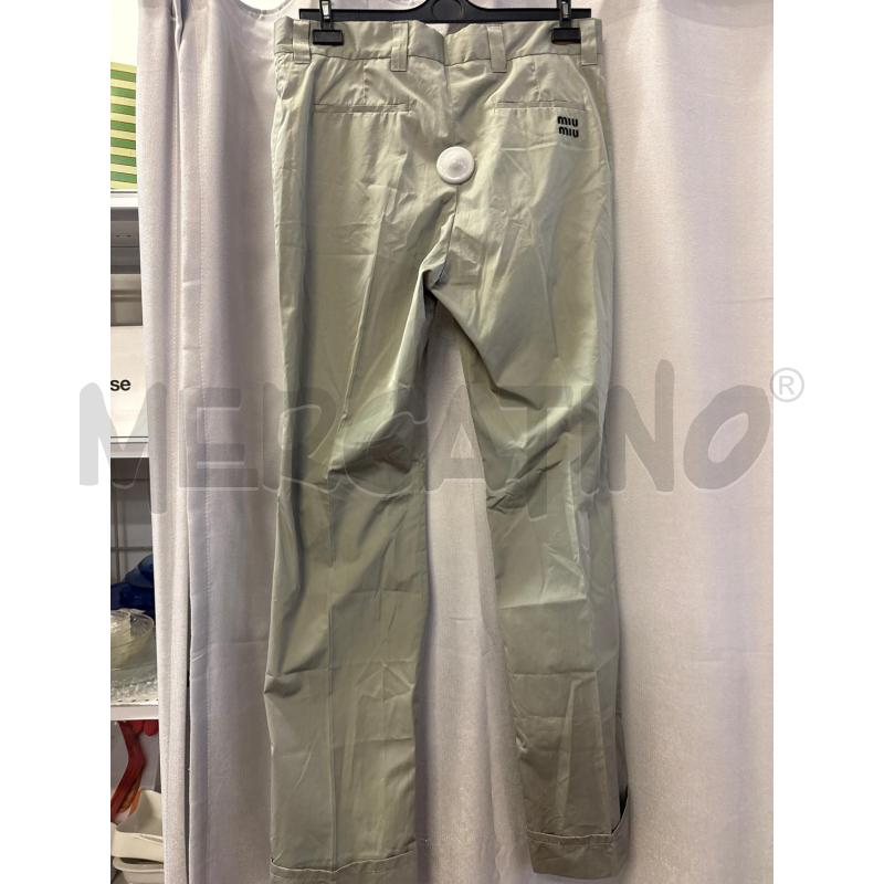 PANTALONE DONNA MIU MIU GRIGIO  | Mercatino dell'Usato Vinci - fraz. sovigliana 3