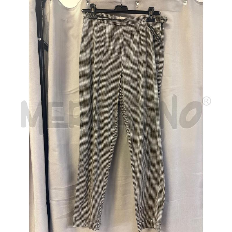 PANTALONE DONNA OLIVER QUADRETTINI NERI TG.46 | Mercatino dell'Usato Vinci - fraz. sovigliana 1
