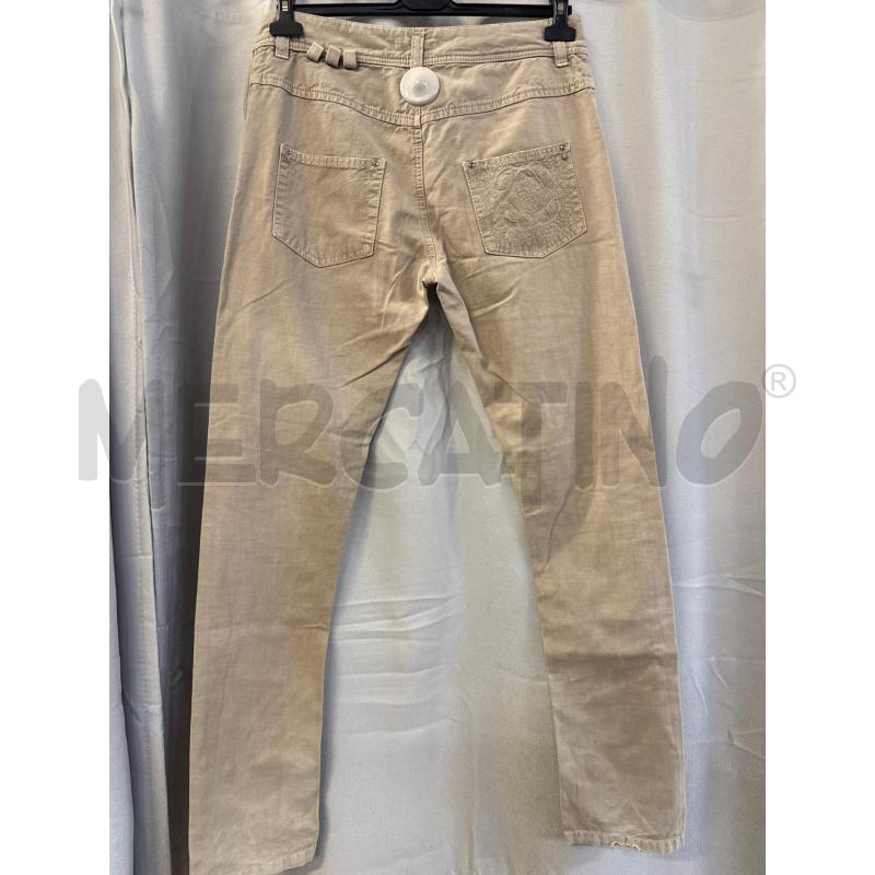 PANTALONE DONNA PATRIZIA PEPE BEIGE TG.44 | Mercatino dell'Usato Vinci - fraz. sovigliana 2