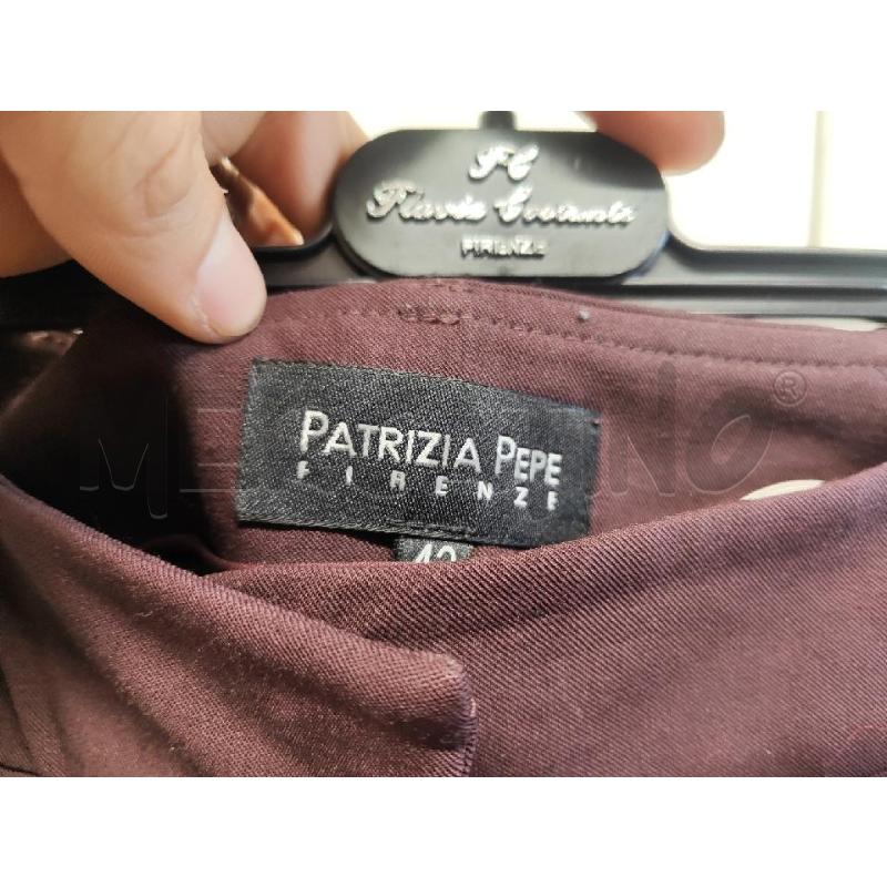 PANTALONE DONNA PATRIZIA PEPE VINACCIA TG.42 | Mercatino dell'Usato Vinci - fraz. sovigliana 2