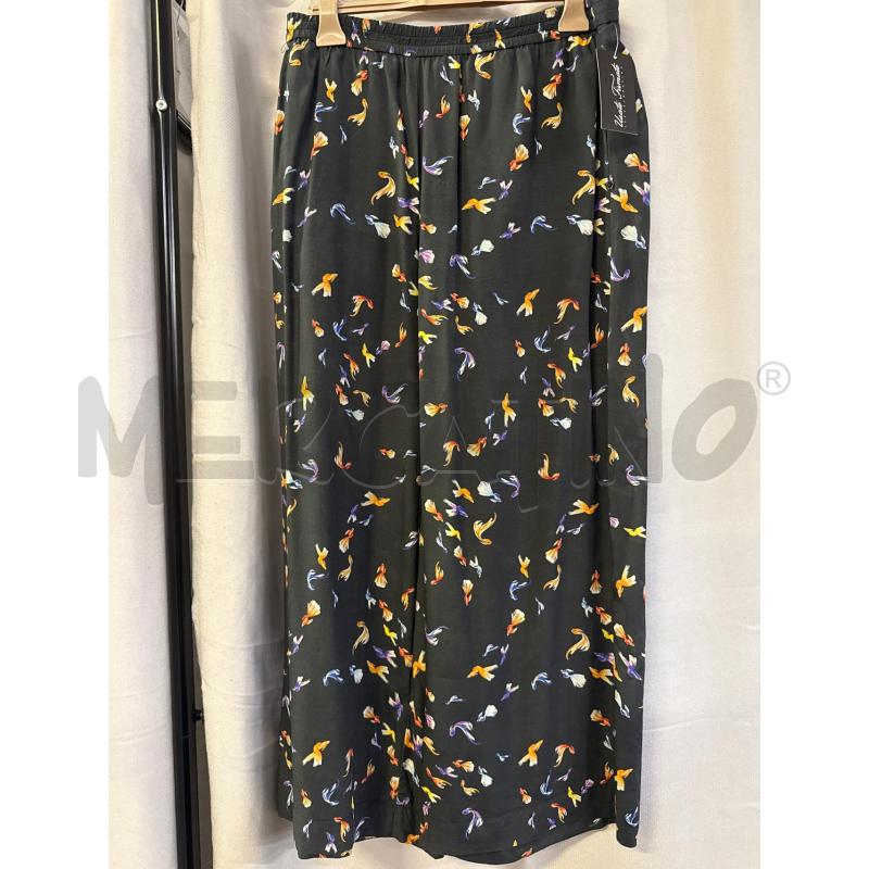 PANTALONE DONNA PENNYBLACK NERI PESCIOLINI COLORATI TG.48 | Mercatino dell'Usato Vinci - fraz. sovigliana 1