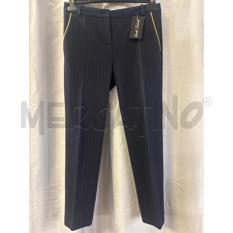 PANTALONE DONNA PINKO BLU RIGATI TG.42 | Mercatino dell'Usato Vinci - fraz. sovigliana 1