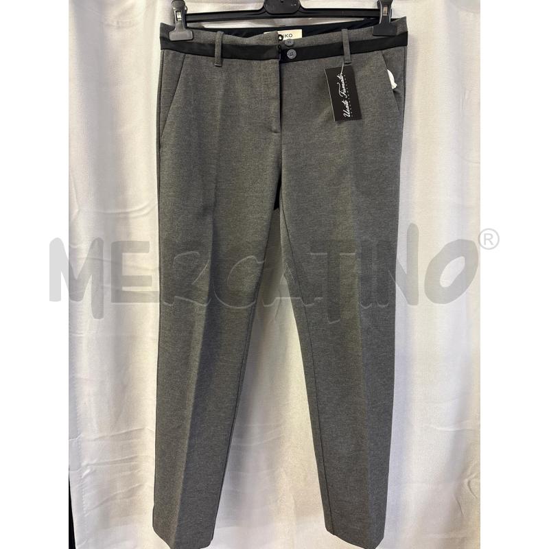 PANTALONE DONNA PINKO GRIGI TG.44 NASTRINO NERO VITA | Mercatino dell'Usato Vinci - fraz. sovigliana 1
