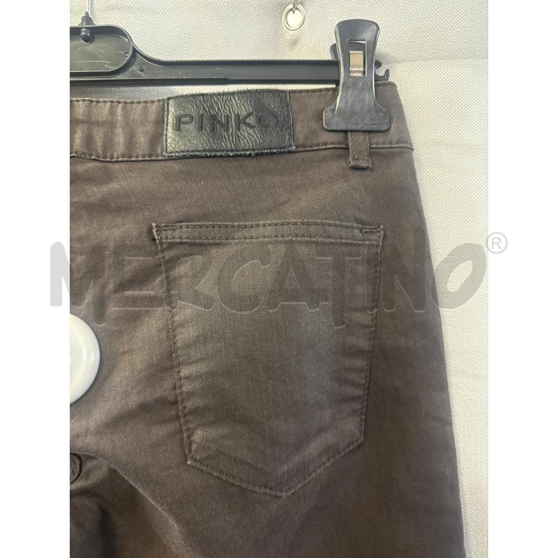 PANTALONE DONNA PINKO MARRONI TG.27 | Mercatino dell'Usato Vinci - fraz. sovigliana 3