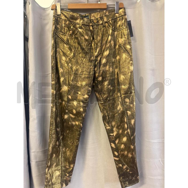 PANTALONE DONNA ROCCOBAROCCO DORATI TG.48 | Mercatino dell'Usato Vinci - fraz. sovigliana 1