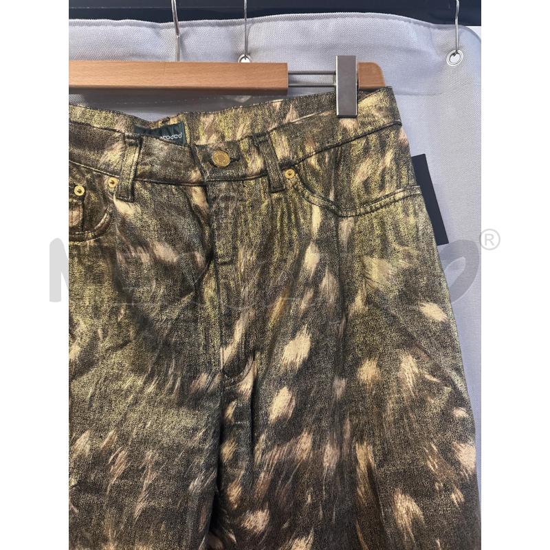 PANTALONE DONNA ROCCOBAROCCO DORATI TG.48 | Mercatino dell'Usato Vinci - fraz. sovigliana 2