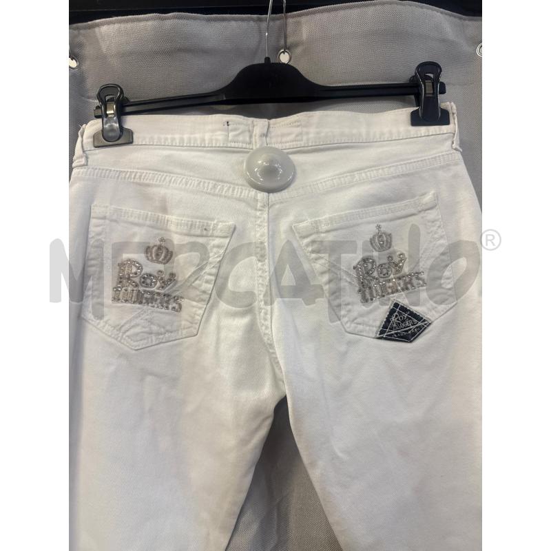 PANTALONE DONNA ROY ROGER'S BIANCHI TG.16 | Mercatino dell'Usato Vinci - fraz. sovigliana 3