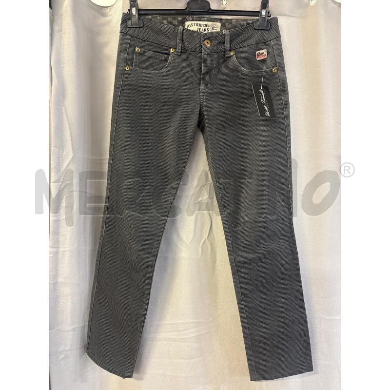 PANTALONE DONNA ROY ROGER'S QUADRETTINI GRIGI TG.27/41 | Mercatino dell'Usato Vinci - fraz. sovigliana 1