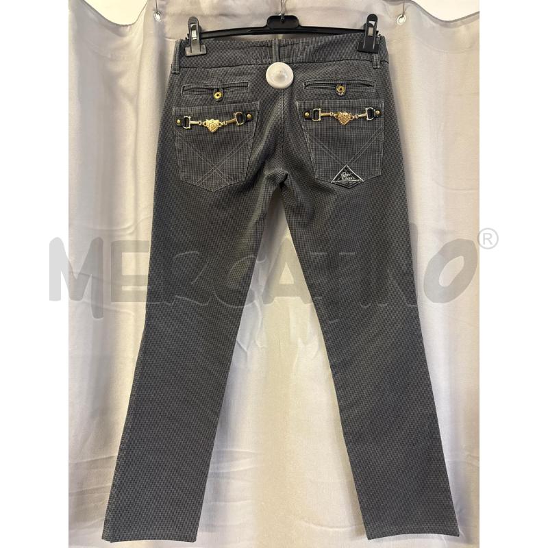 PANTALONE DONNA ROY ROGER'S QUADRETTINI GRIGI TG.27/41 | Mercatino dell'Usato Vinci - fraz. sovigliana 2