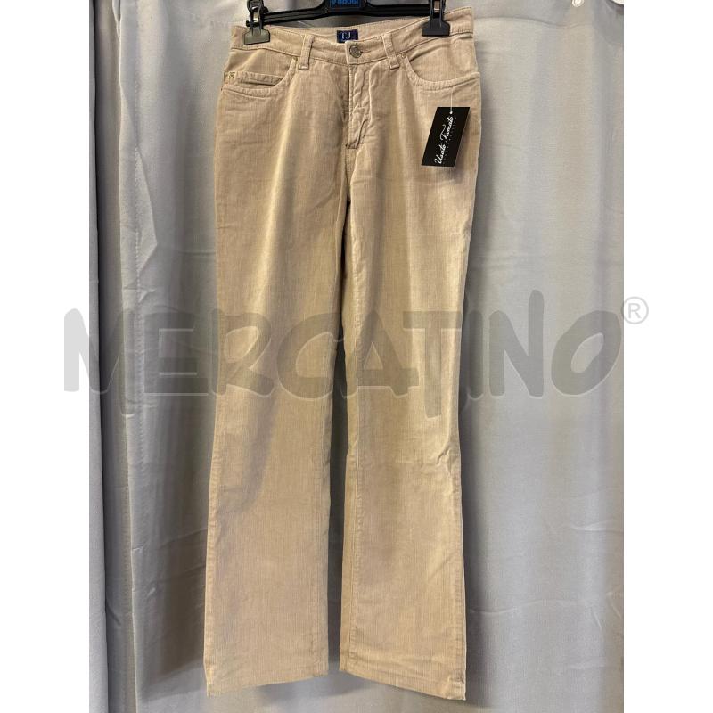 PANTALONE DONNA TRUSSARDI JEANS BEIGE TG.43/29/27 | Mercatino dell'Usato Vinci - fraz. sovigliana 1