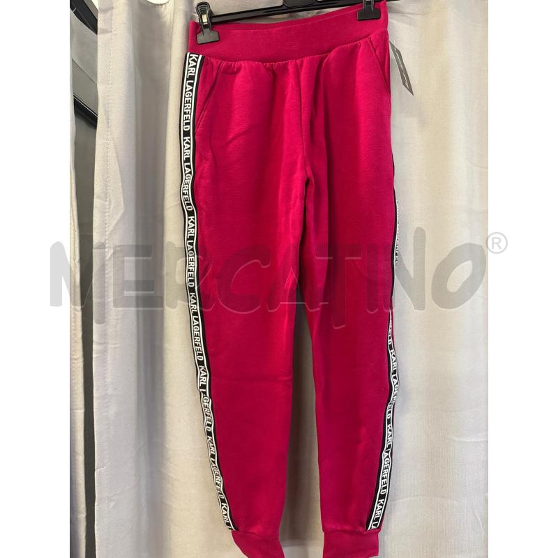 PANTALONE DONNA TUTA KARL LAGERFELD ROSA TG.S | Mercatino dell'Usato Vinci - fraz. sovigliana 1