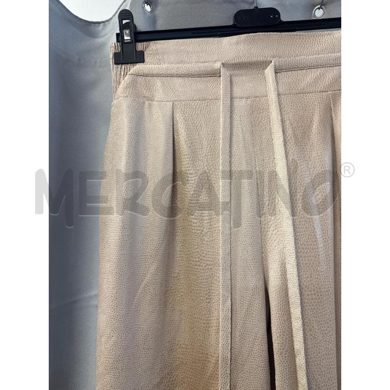 PANTALONE DONNA TUTA PATRIZIA PEPE BEIGE TG.42 | Mercatino dell'Usato Vinci - fraz. sovigliana 2