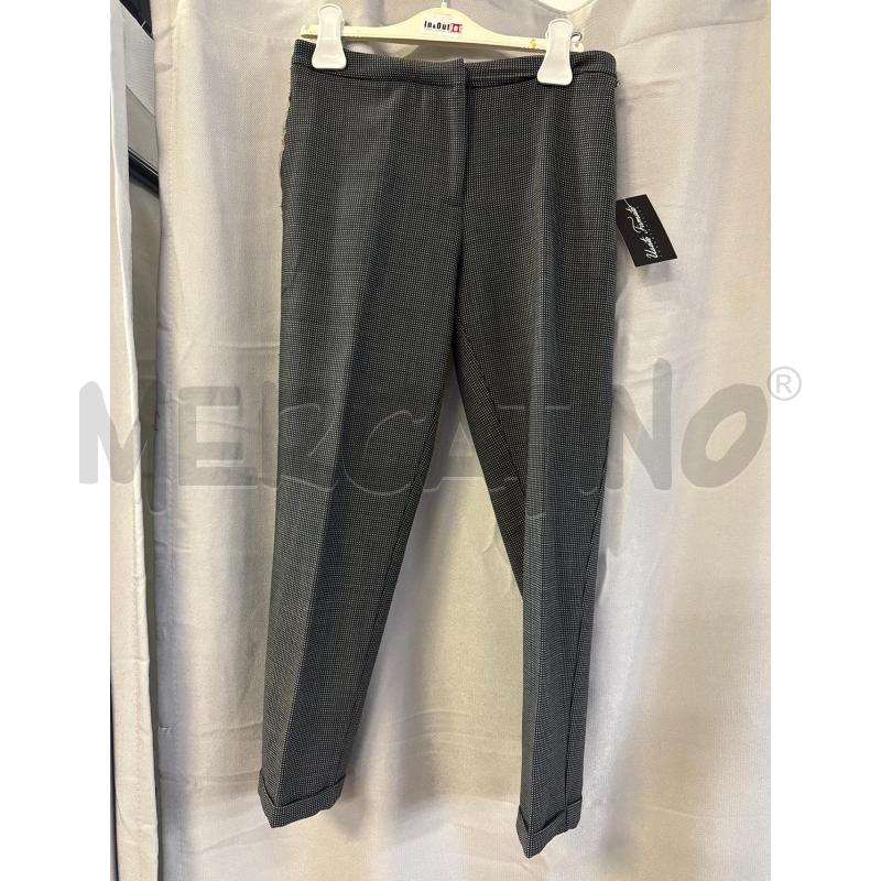 PANTALONE DONNA TWIN SET NERI PUNTINI CREMA TG.XS  | Mercatino dell'Usato Vinci - fraz. sovigliana 1