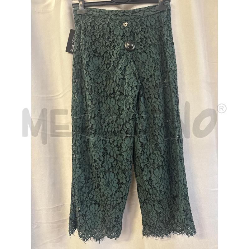 PANTALONE DONNA TWIN SET PIZZO VERDI TG.XS | Mercatino dell'Usato Vinci - fraz. sovigliana 2