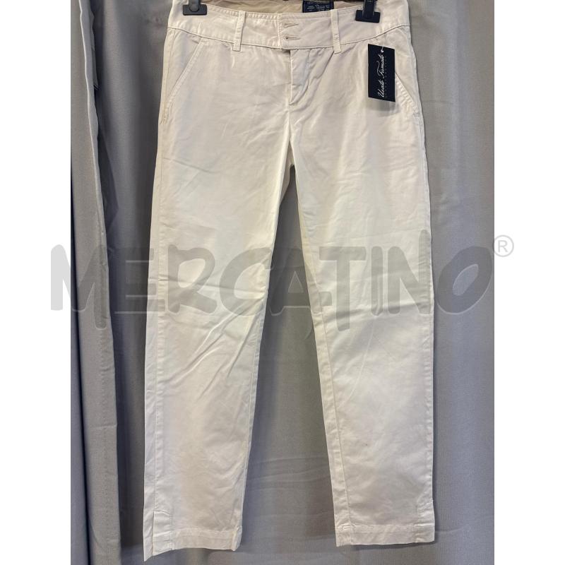 PANTALONE DONNA WOOLRICH TG.27 BIANCO  | Mercatino dell'Usato Vinci - fraz. sovigliana 1