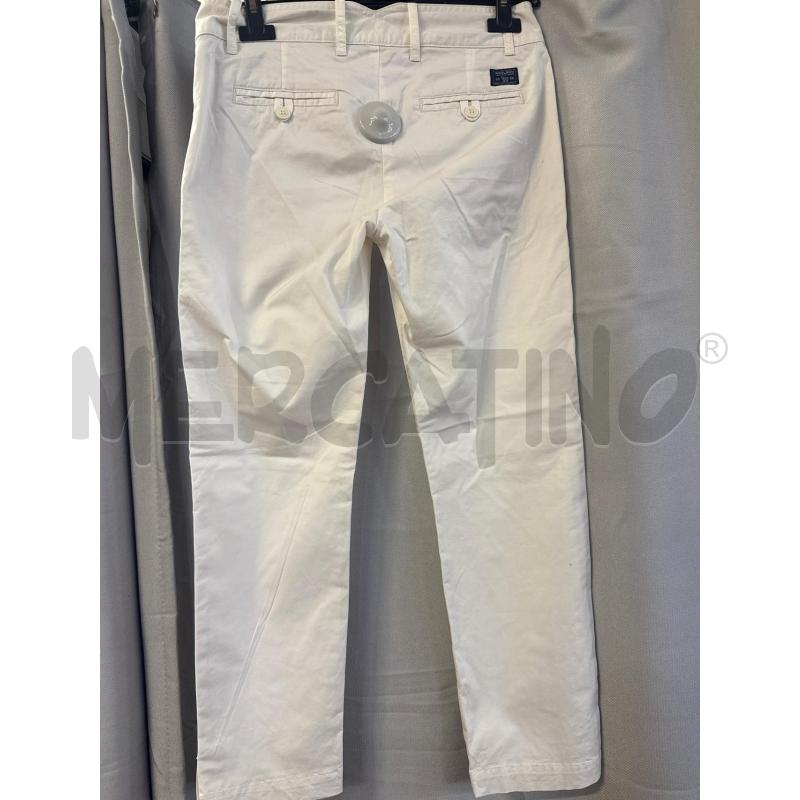 PANTALONE DONNA WOOLRICH TG.27 BIANCO  | Mercatino dell'Usato Vinci - fraz. sovigliana 2