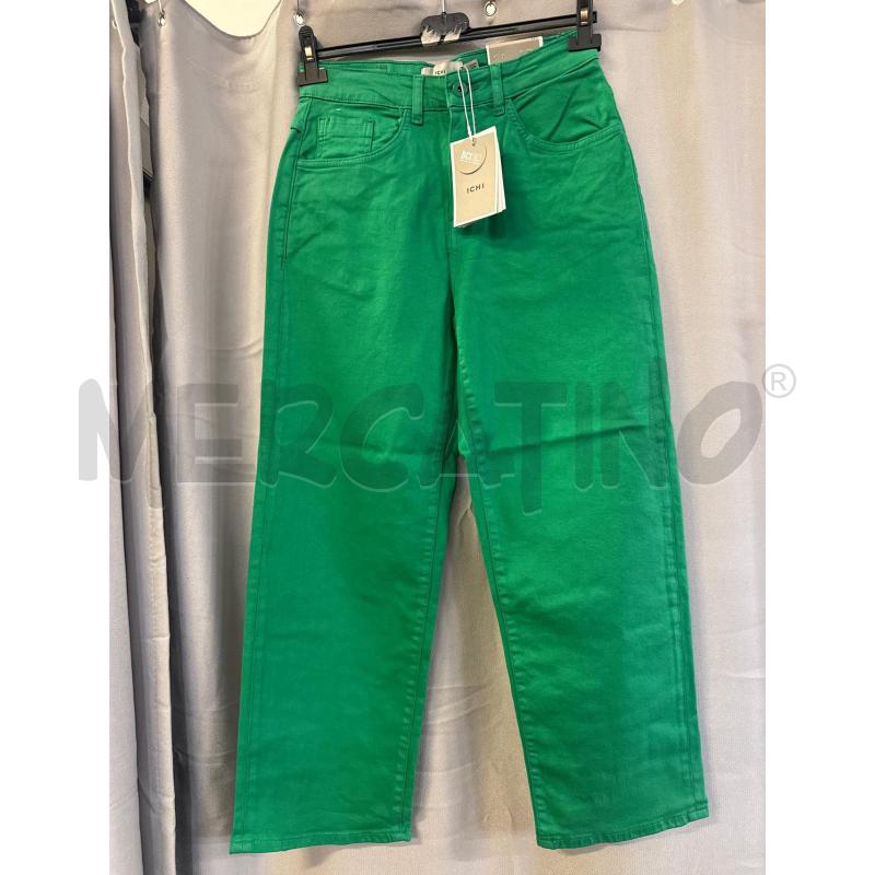PANTALONE DONNA #ICHI VERDI NUOVI TG.29 | Mercatino dell'Usato Vinci - fraz. sovigliana 1