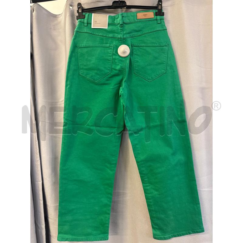 PANTALONE DONNA #ICHI VERDI NUOVI TG.29 | Mercatino dell'Usato Vinci - fraz. sovigliana 2
