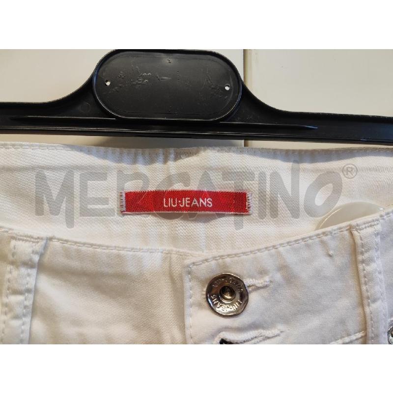 PANTALONE DONNA # LIU JO BIANCHI TG.32 | Mercatino dell'Usato Vinci - fraz. sovigliana 2