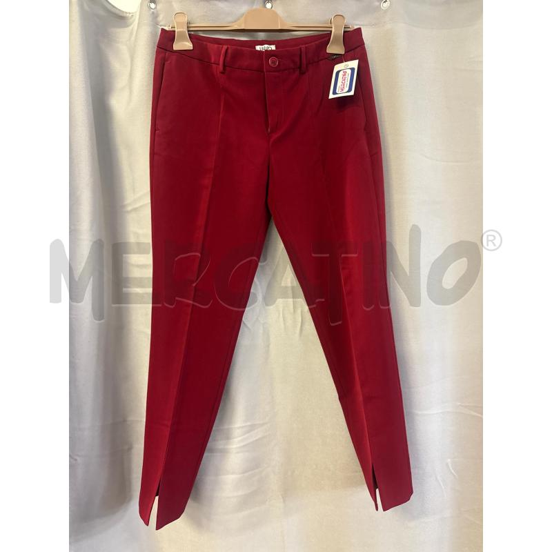 PANTALONE DONNA # LIU JO BORDEAUX TG.42 | Mercatino dell'Usato Vinci - fraz. sovigliana 1