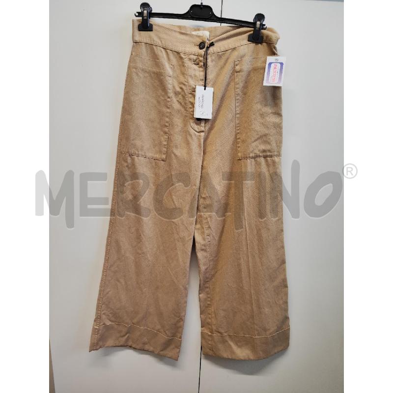 PANTALONE DONNA # TELA BEIGE TG.44 NUOVI | Mercatino dell'Usato Vinci - fraz. sovigliana 1