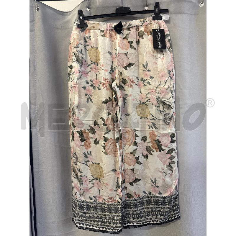 PANTALONE RAGAZZA TWIN SET PANNA FIORI ROSA TG.14 | Mercatino dell'Usato Vinci - fraz. sovigliana 1
