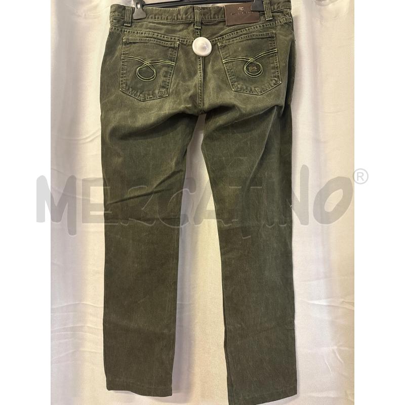 PANTALONE UOMO ETRO VERDI TG.36 | Mercatino dell'Usato Vinci - fraz. sovigliana 2