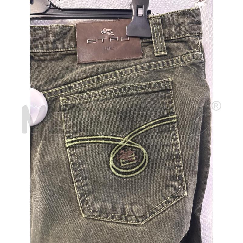 PANTALONE UOMO ETRO VERDI TG.36 | Mercatino dell'Usato Vinci - fraz. sovigliana 3