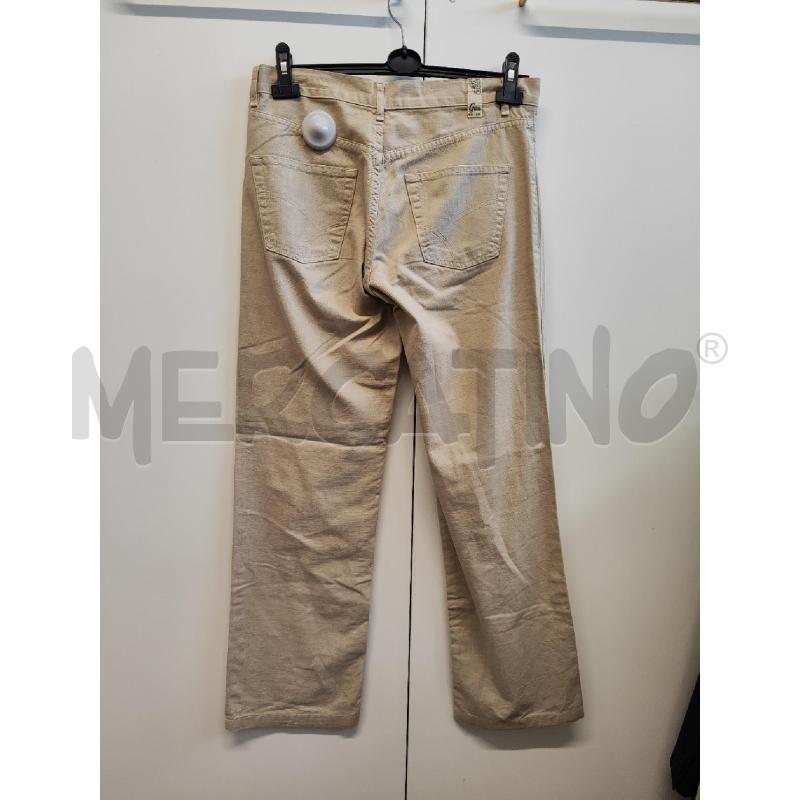 PANTALONE UOMO GAS BEIGE RIGATO TG.30 | Mercatino dell'Usato Vinci - fraz. sovigliana 3