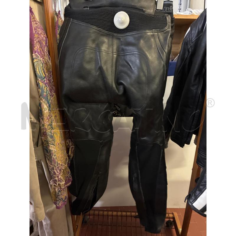 PANTALONE UOMO MOTO TSCHUL PELLE NERI TG.48 | Mercatino dell'Usato Vinci - fraz. sovigliana 3