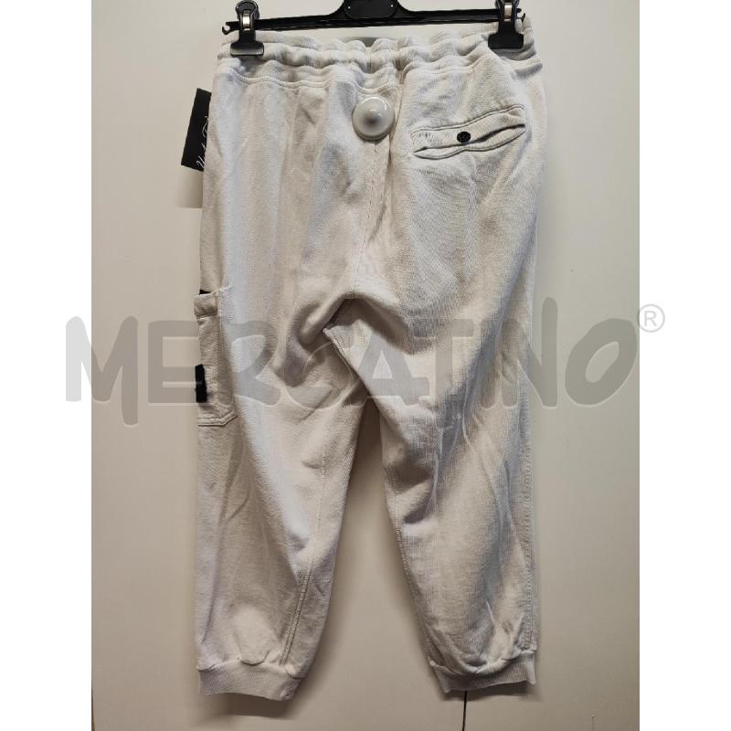 PANTALONE UOMO TUTA STONE ISLAND BIANCA TG.M | Mercatino dell'Usato Vinci - fraz. sovigliana 4